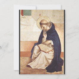 Sankt Dominik av Guzman av Fra Angelico Julkort