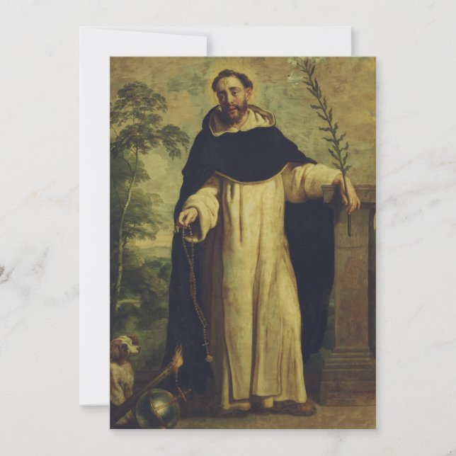 Sankt Dominik de Guzman Inbjudningar (Framsida)