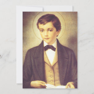 Sankt Dominik Savio elev till Johannes Bosco Inbjudningar