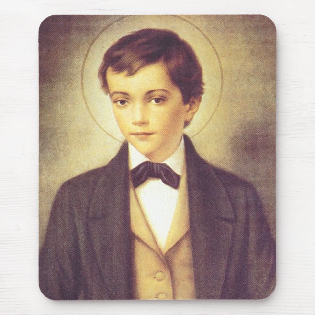 Sankt Dominik Savio elev till John Bosco Musmatta (Framsidan)