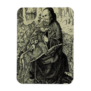 Sankt Egidius Eremiten Magnet