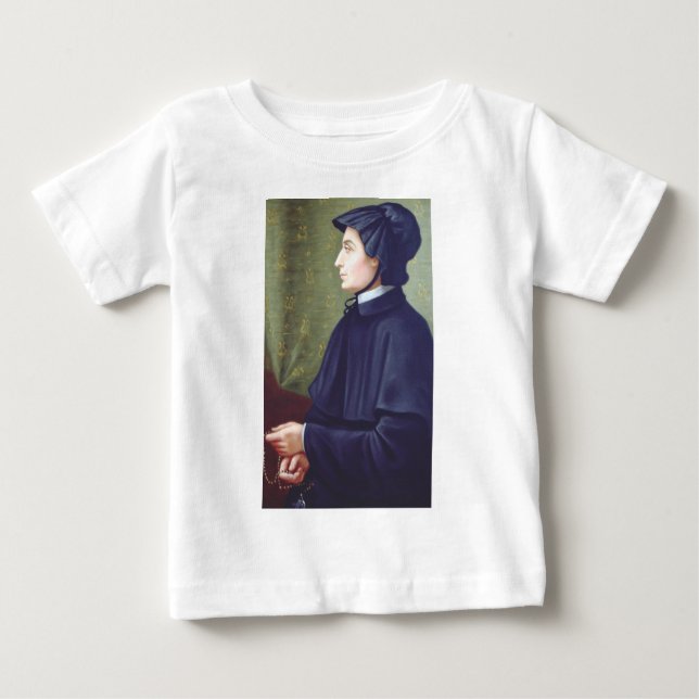 Sankt Elizabeth Ann Seton T Shirt (Framsida)