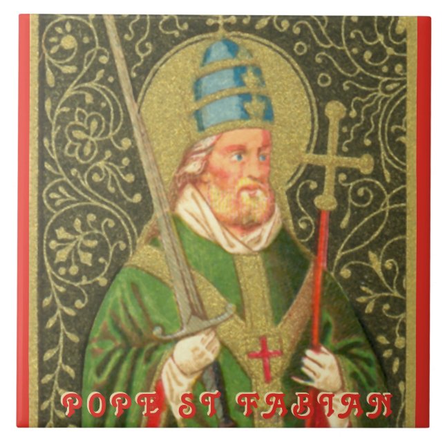 Sankt Fabian (PA 01a) Kakelplatta (Framsidan)