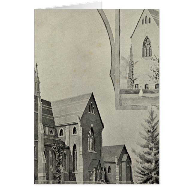 Sankt Francis Church, Naugatuck Hälsningskort (Framsidan)