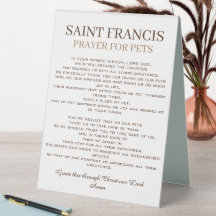 Sankt Francis Prayer för sällskapsdjur