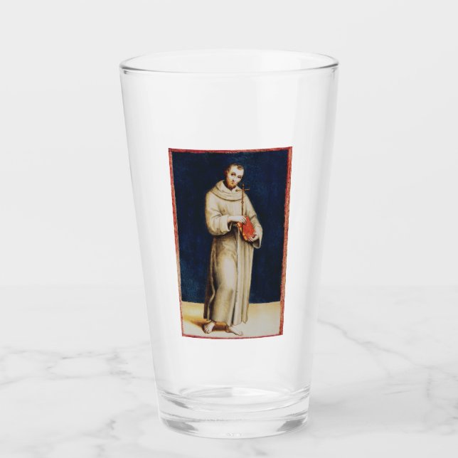 Sankt Franciskus av Assisi av Rafael Renässanskons Glaskopp (Framsida)