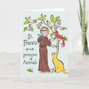 Sankt Franciskus av Assisi, Djurens Beskyddare Kor Kort