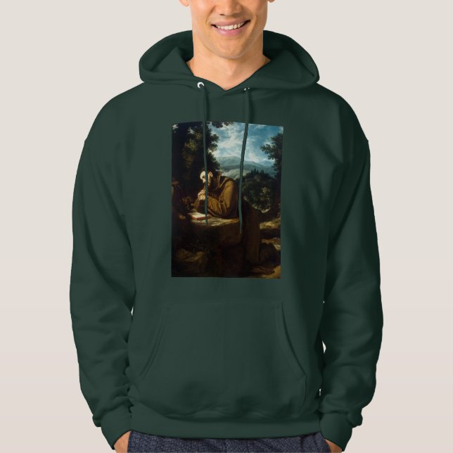 Sankt Franciskus av Assisi Fredens förebud Hoodie (Framsida)