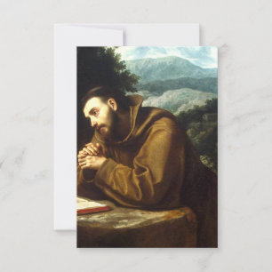 Sankt Franciskus av Assisi Tack Kort