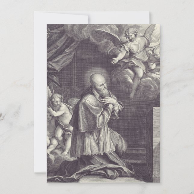 Sankt Franciskus av Sales kyrkolärare Inbjudningar (Framsida)