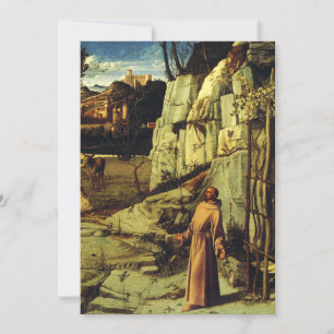 Sankt Franciskus i öknen av Giovanni Bellini Inbjudningar