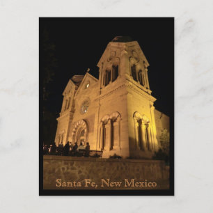 Sankt Franciskus-katedralen Santa Fe New Mexico Vykort