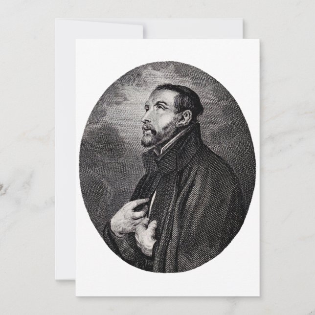 Sankt Franciskus Xavier Inbjudningar (Framsida)
