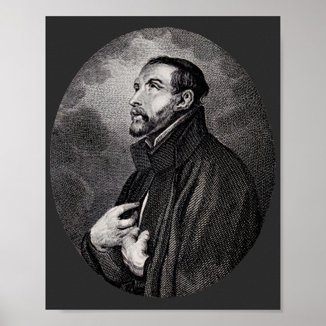 Sankt Franciskus Xavier Poster (Framsidan)