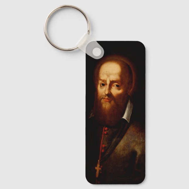 Sankt Frans av Sales Nyckelring (Framsida)