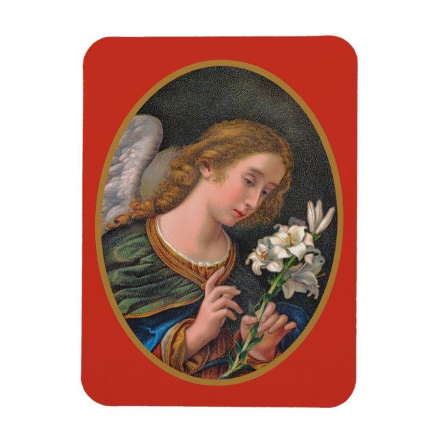 Sankt Gabriel Ärkeängel (M 035) Magnet (Vertikal)
