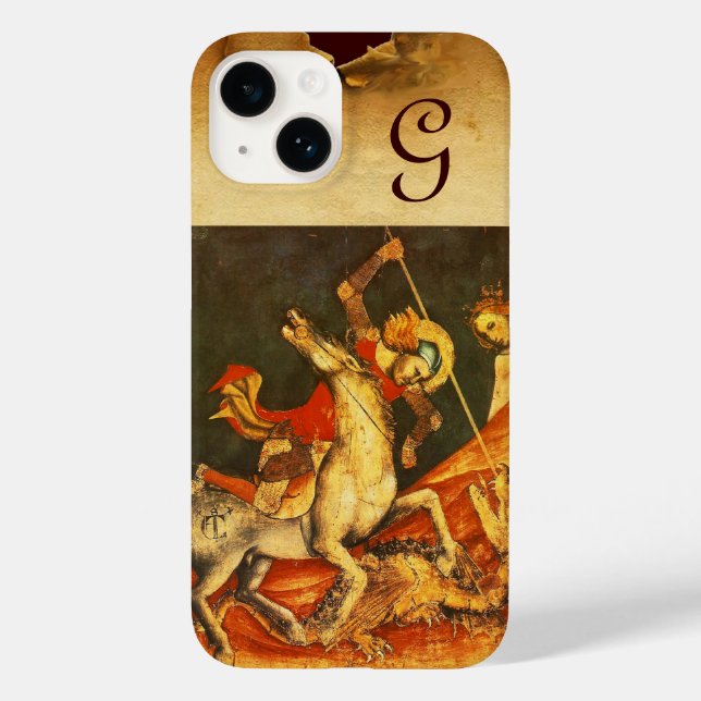 Sankt George's Battle med Dragon Monogram (Baksida)