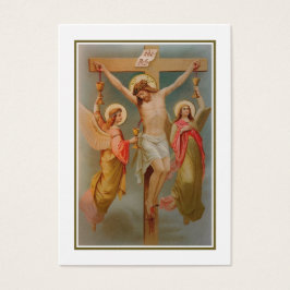 Sankt Gertrude Precious Blood Jesus Prayer Heliga  Visitkort
