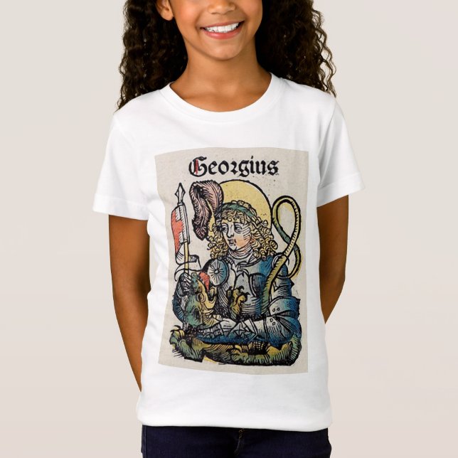 Sankt Göran från Nürnbergboken T Shirt (Framsida)