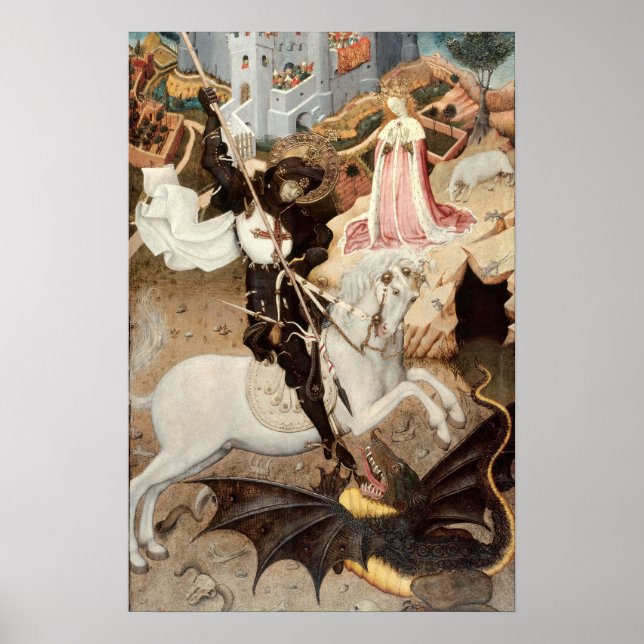 Sankt Göran och draken (1435) Poster (Framsidan)