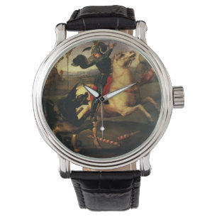 Sankt Göran och draken av Rafael Sanzio Armbandsur