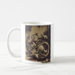 Sankt Göran och draken Stora martyrern Kaffemugg