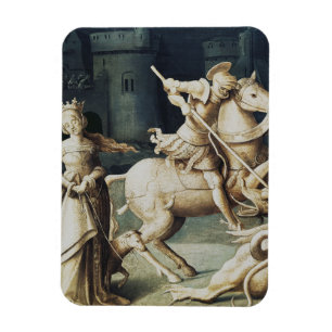 Sankt Göran och draken Stora martyrern Magnet
