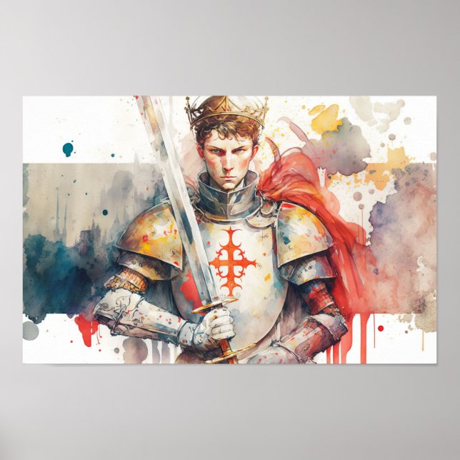 Sankt Göran: Trondefendör Poster (Framsidan)