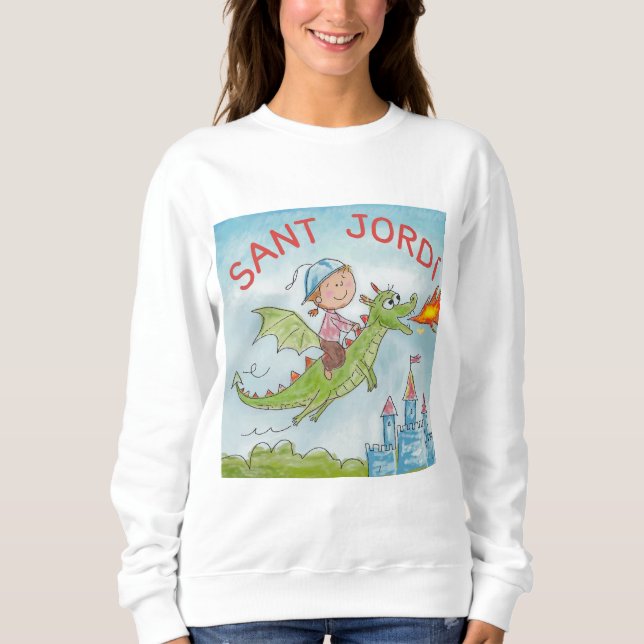 Sankt Görans dag  T Shirt (Framsida)