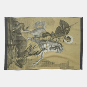Sankt Görgen – Premium "Sunburst Gold" Art Kökshandduk