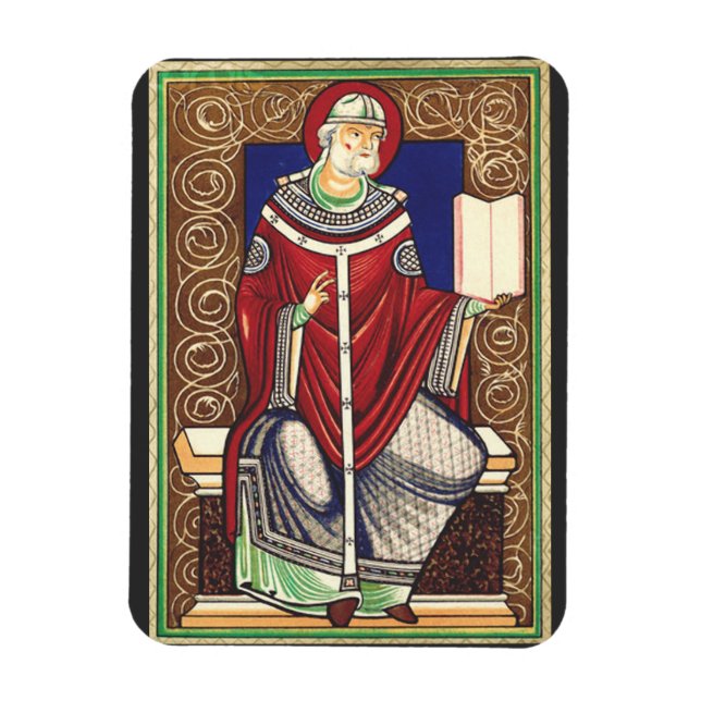 Sankt Gregor den store Kyrkolärare Magnet (Vertikal)