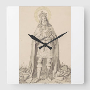 Sankt Henrik II den helige tysk-romerske kejsare Fyrkantig Klocka