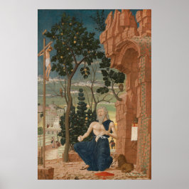 Sankt Hieronymus - Andrea Mantegna Fint Konstaffis Poster