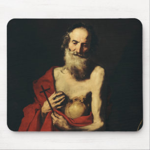 Sankt Hieronymus av Jusepe de Ribera Musmatta