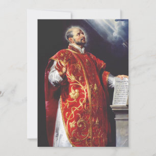 Sankt Ignatius av Loyola Julkort