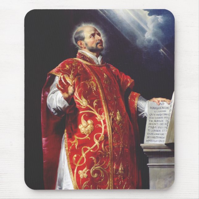 Sankt Ignatius av Loyola Musmatta (Framsidan)