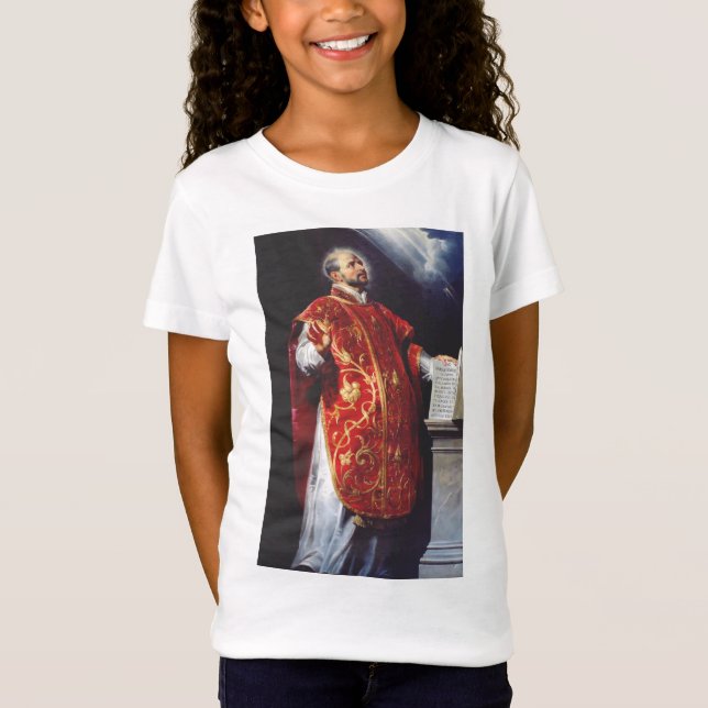 Sankt Ignatius av Loyola T Shirt (Framsida)