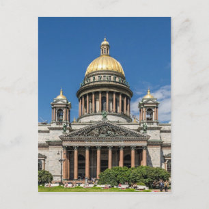 Sankt Isaacs katedral i Sankt Petersburg, Ryssland Vykort