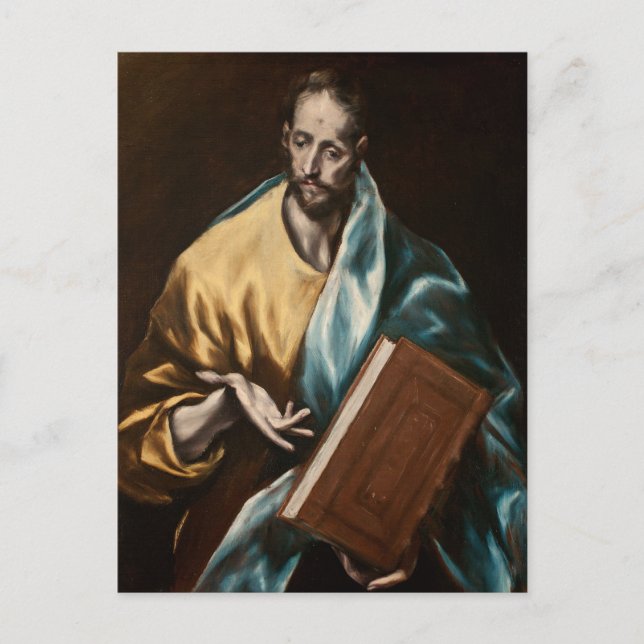 Sankt Jakob den mindre av El Greco Vykort (Framsida)