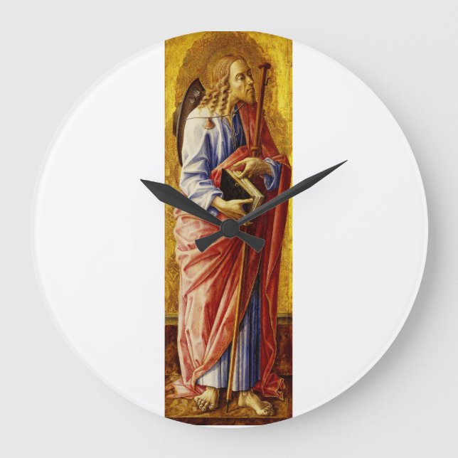 Sankt Jakob den store av Carlo Crivelli Stor Klocka (Framsida)