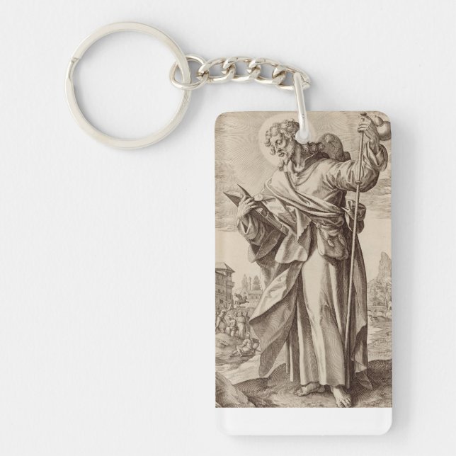 Sankt Jakob den store en av Jesu tolv apostlar (Framsidan)