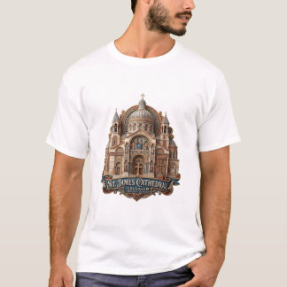 SANKT JAKOBS KATEDRALEN JERUSALEM T SHIRT