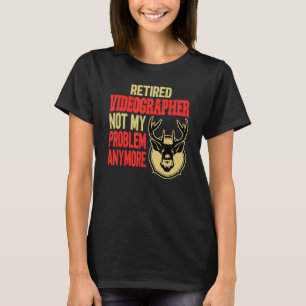 Sänkt jakt på Videographer-Hjort T Shirt