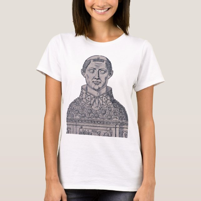 Sankt Januarius av Benevento Bishop och Martyr T Shirt (Framsida)