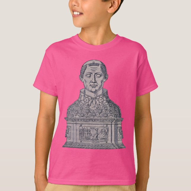 Sankt Januarius av Benevento Bishop och Martyr T Shirt (Framsida)