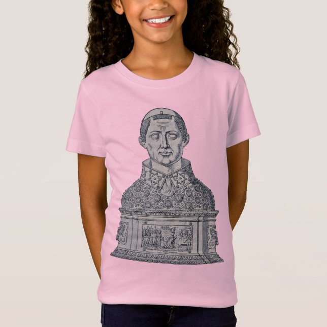 Sankt Januarius av Benevento Bishop och Martyr T Shirt (Framsida)