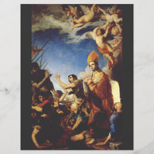 Sankt Januarius, Biskop av Benevento - Finkonst Reklamblad