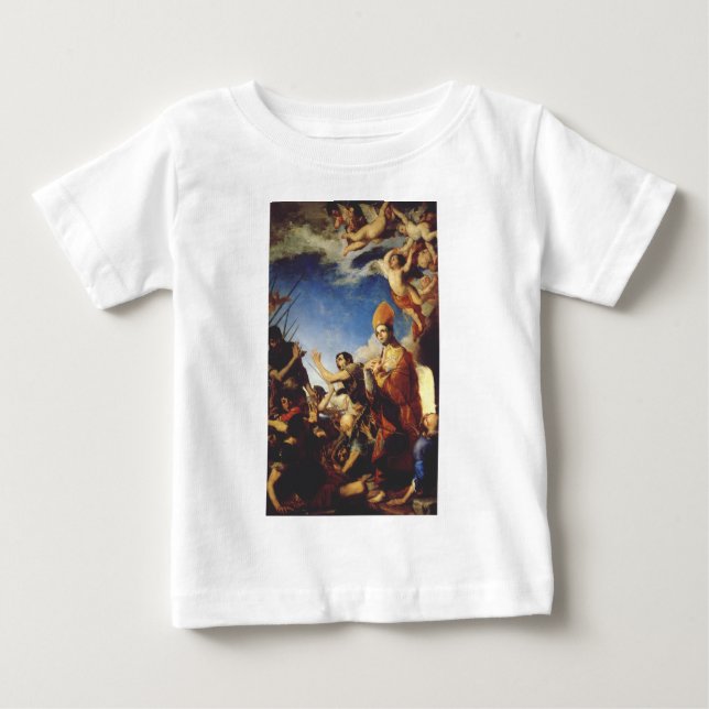 Sankt Januarius, Biskop av Benevento - Finkonst T Shirt (Framsida)