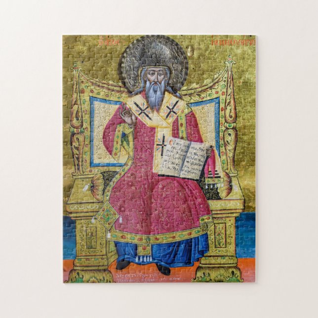Sankt Januarius ortodox Christian Icon Pussel (Vertikal)
