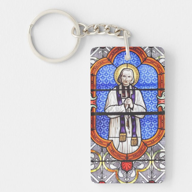 Sankt Jean Vianney Premium Själsguide Konsttryck (Framsidan)